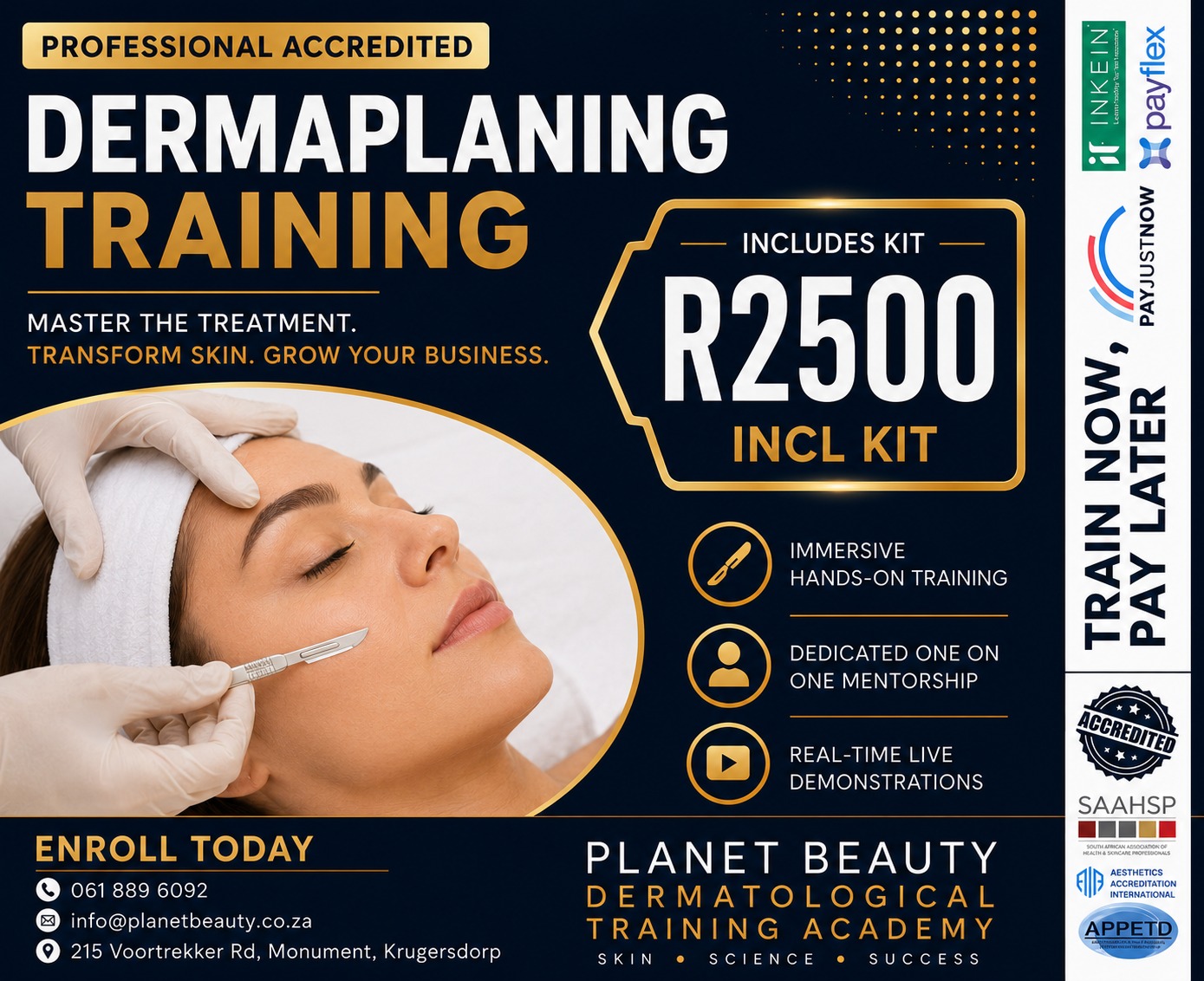 Dermaplaning 1 Day Training