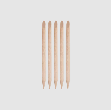 Orange wood stick short