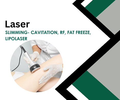 Cryolipolysis, RF, Cavitation, Lipo Slimming Machine