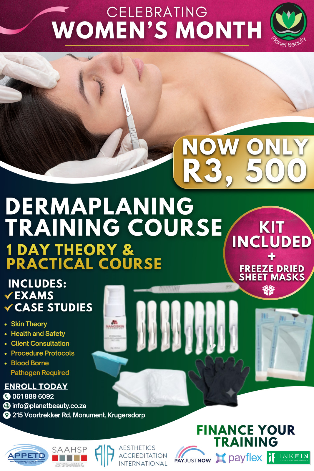 Dermaplaning 1 Day Training