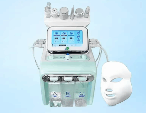 7 in 1 Hydra Facial Machine with LED Mask