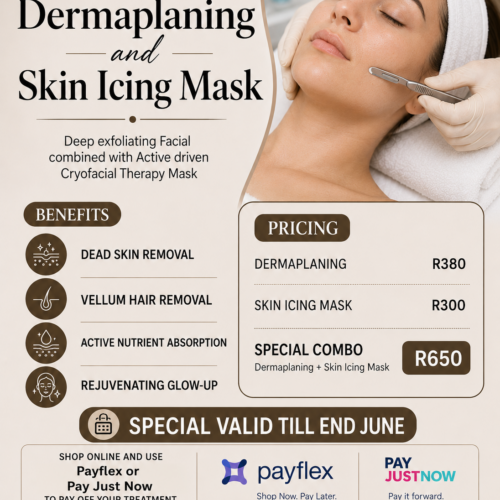 Dermaplaning and Skin Icing Combo