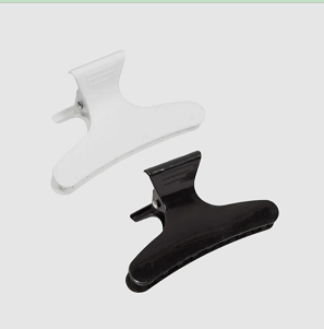 Butterfly Clamps Black and White (6pcs)
